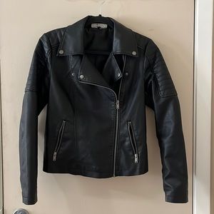Black Noisy May Moto Jacket